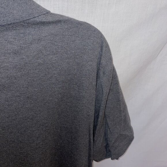 Polo Ralph Lauren Golf Shirt Men’s Size XL Gray 100% Cotton Short Sleeve Button - Picture 10 of 12